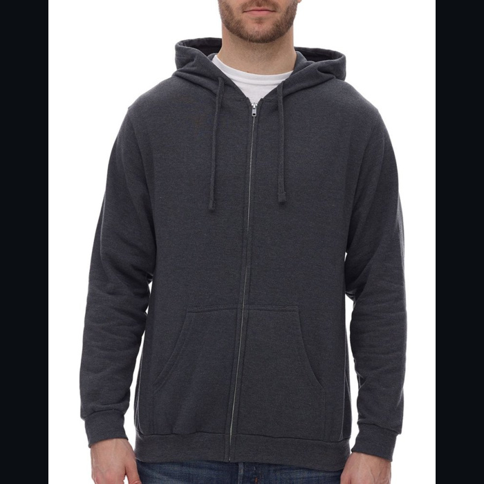 Unisex Zipper Fleece Hoodie Thumbnail